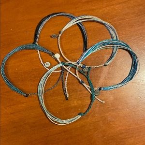 5 Pura Vida bracelets